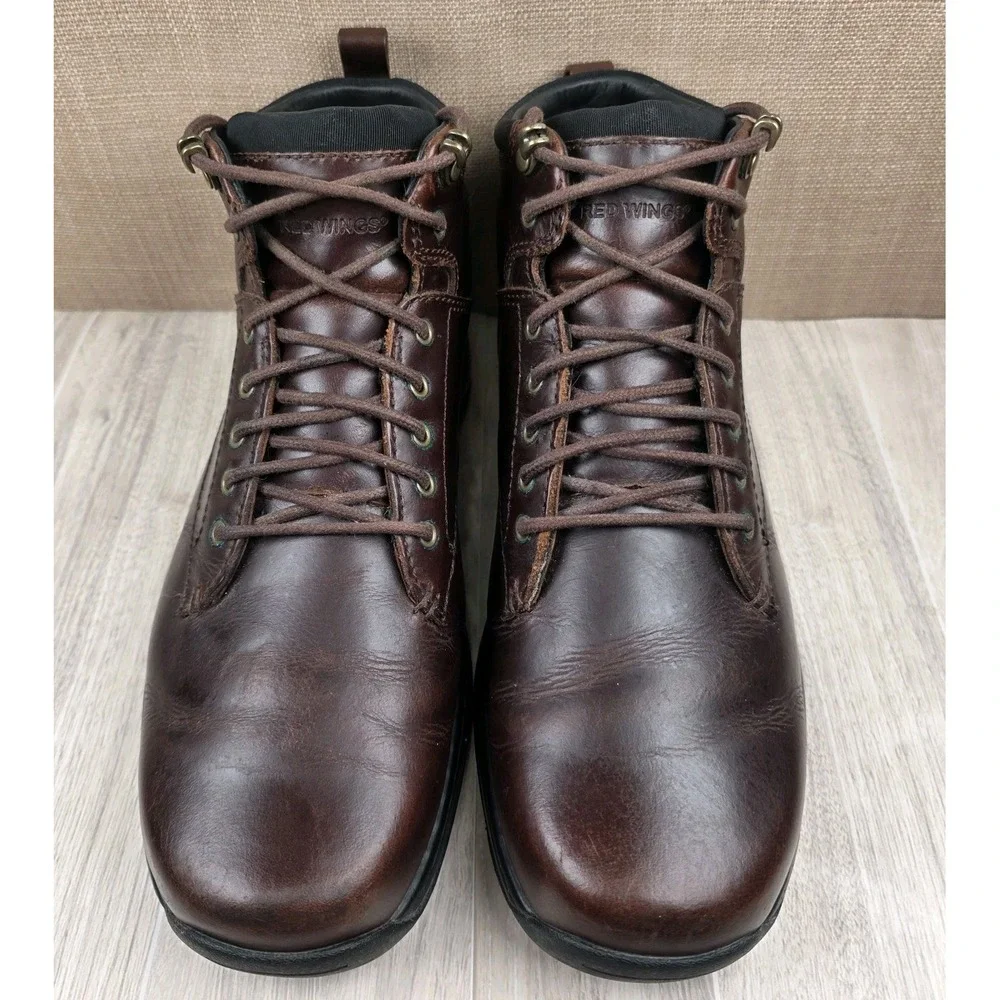 Red Wing Bayport 4601 Mens 9D Brown Lace Up Leather Chukka Work Casual Boots